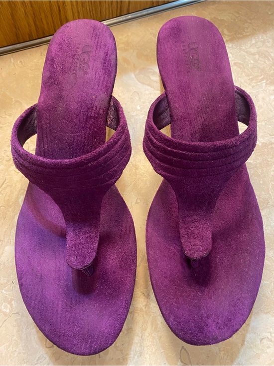 UGG Shoes - UGG Women's Plum Suede Thong Sandals